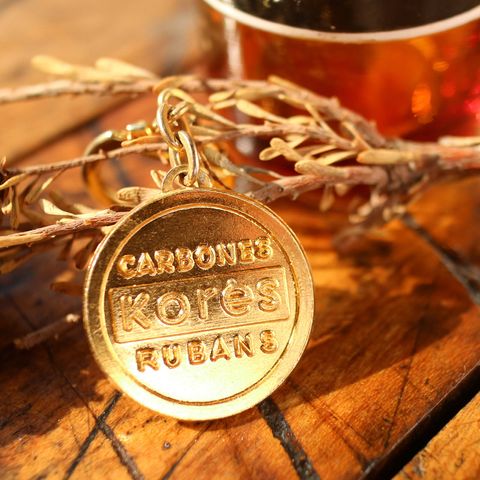 CARBONES KORES フレンチキーホルダー