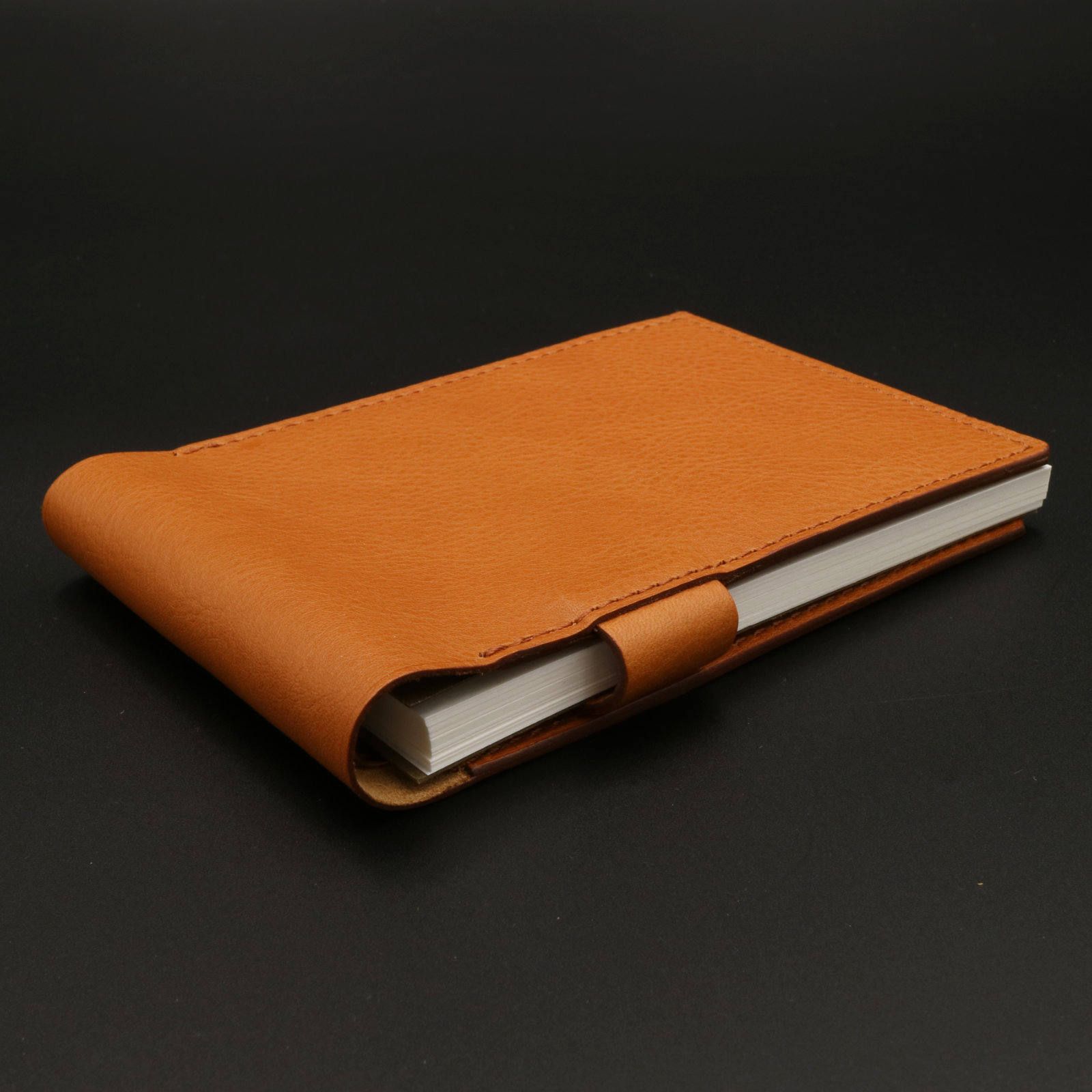 「appunto B7s」カキモリノートB7+カバー ブラウン