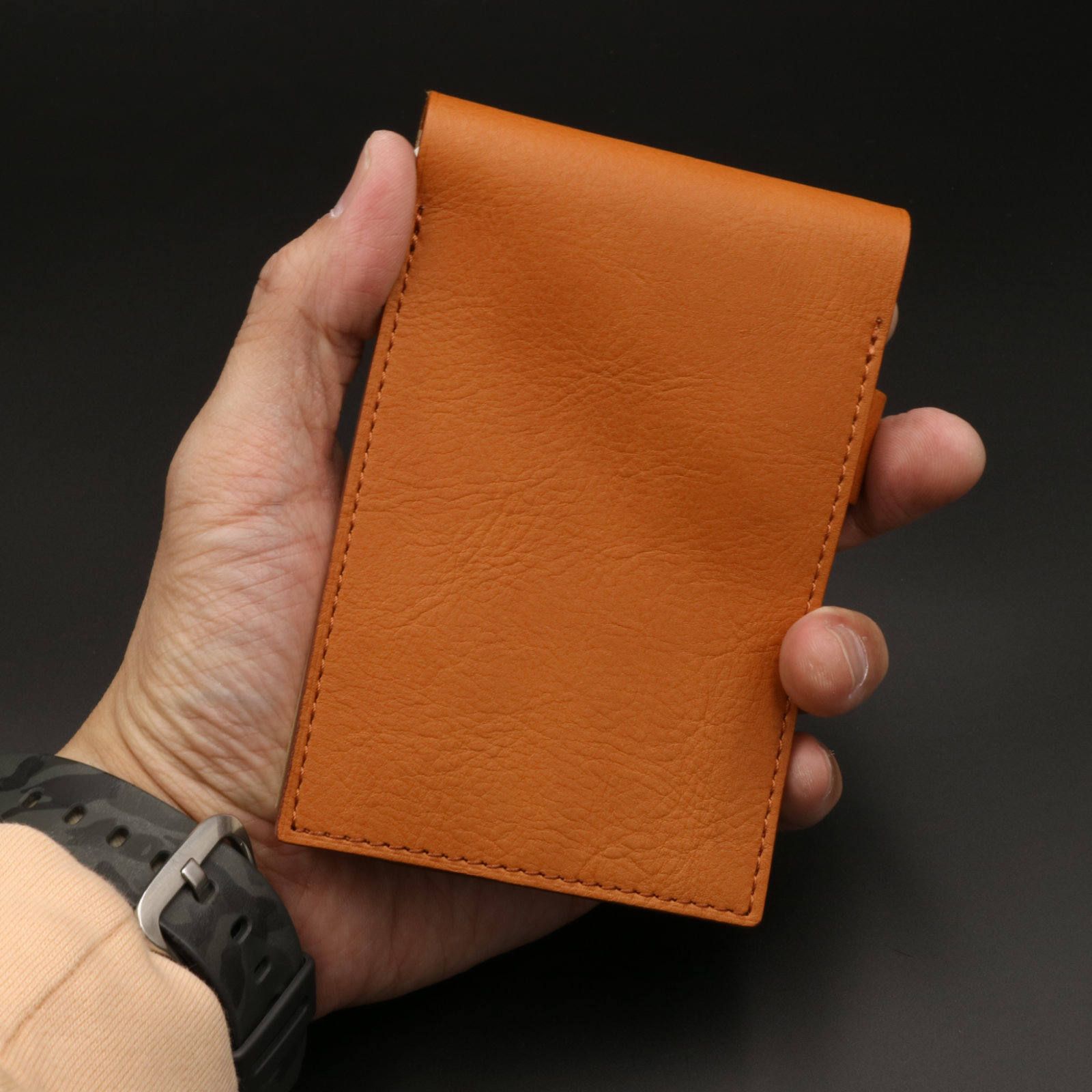 「appunto B7s」カキモリノートB7+カバー ブラウン