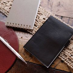 「appunto B7s」カキモリノートB7+カバー ブラック
