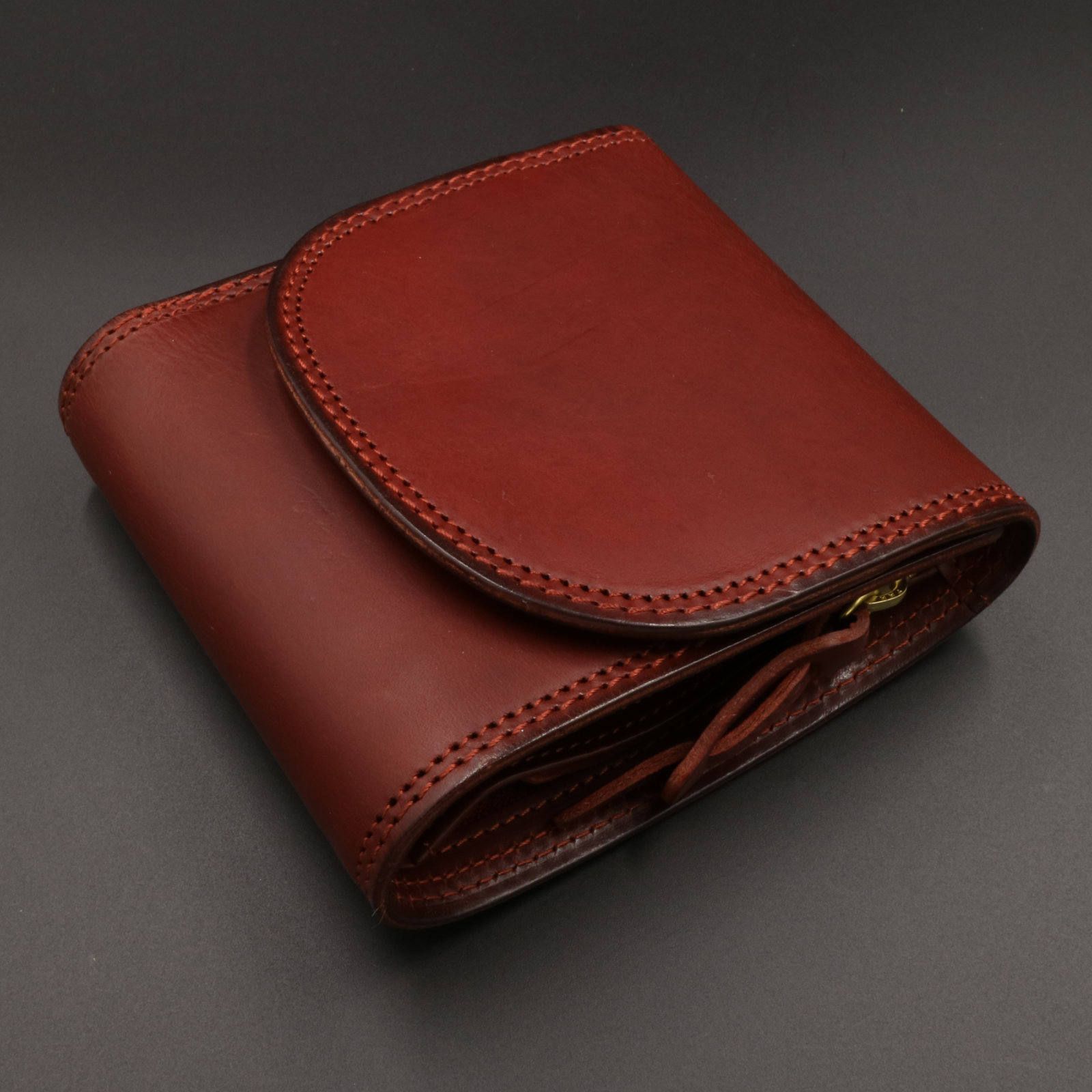corbo スレート　三つ折り財布 CORBO - 「SLATE」3つ折り財布S/レディッシュブラウン | corne