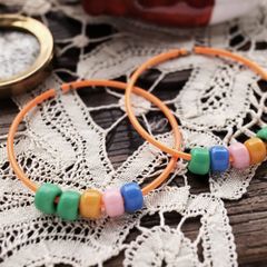 「ガラガラフープM」ピアス