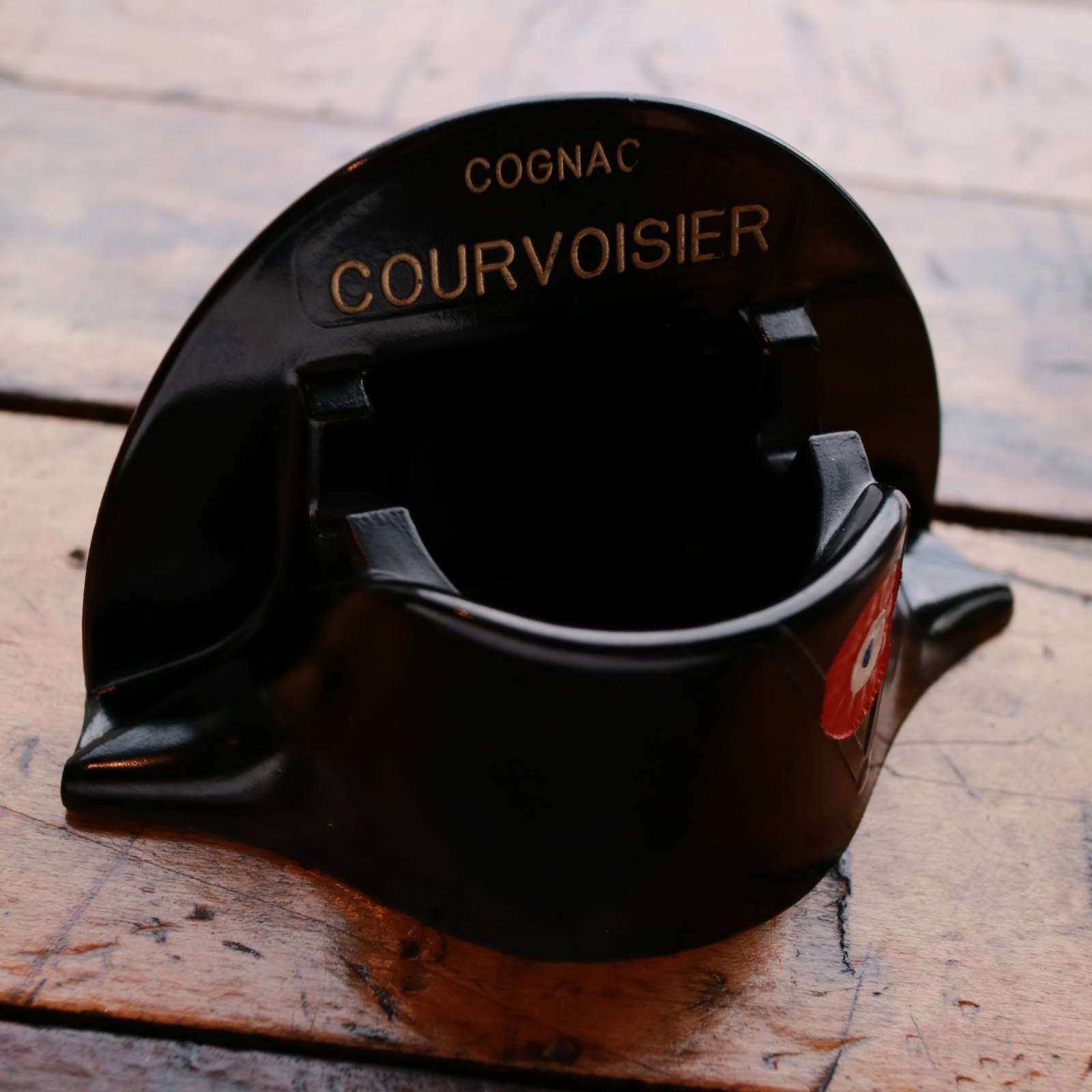 ヴィンテージアッシュトレイ 灰皿 COURVOISIER クルボアジェ ナポレオン 1969年