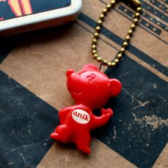 anik クマ 子供服 フレンチキーホルダー