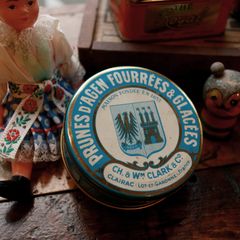 PRUNES D'AGEN FOURREES & GLACEES ヴィンテージティンカン プルーン フランス