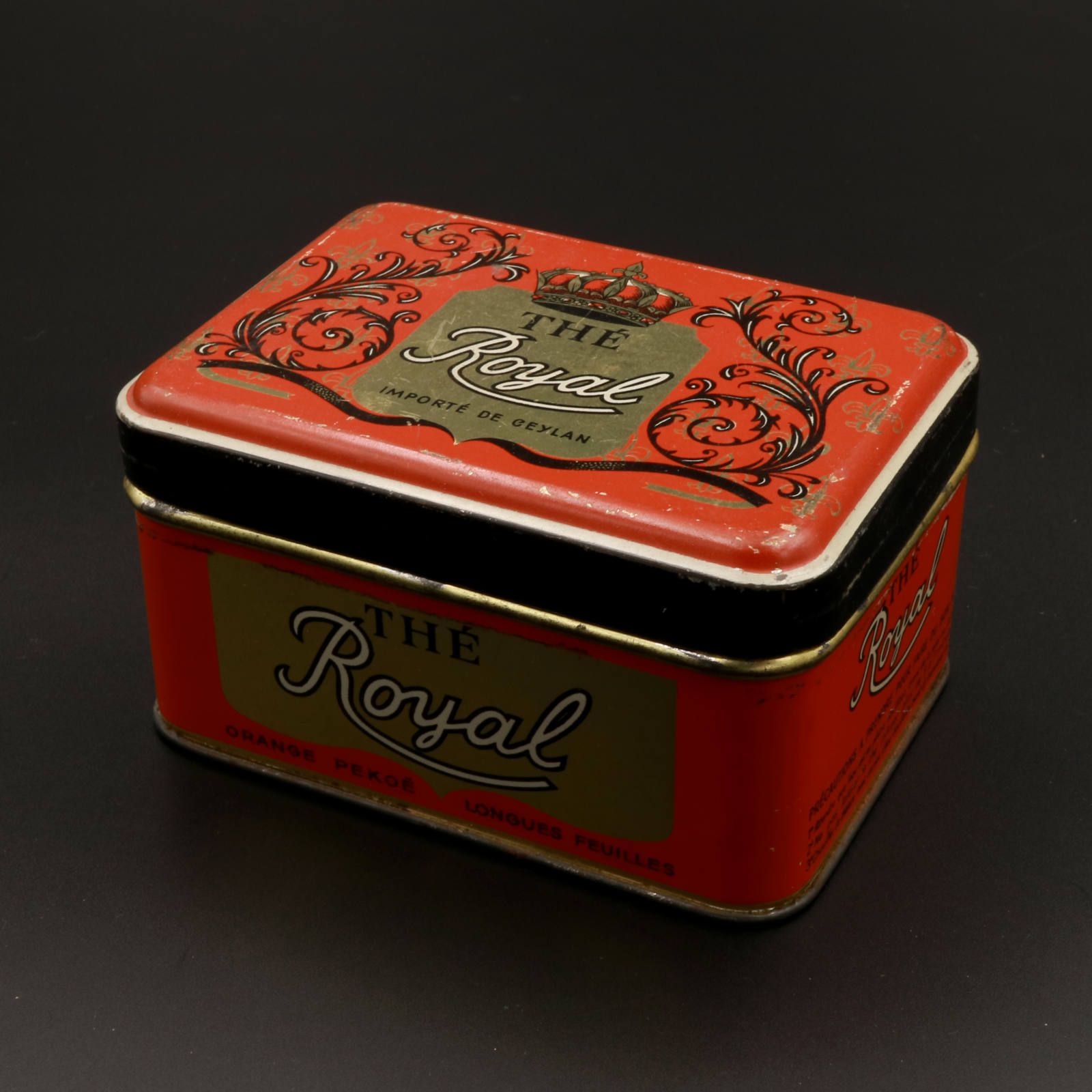 THE ROYAL ヴィンテージティンカン 紅茶 フランス