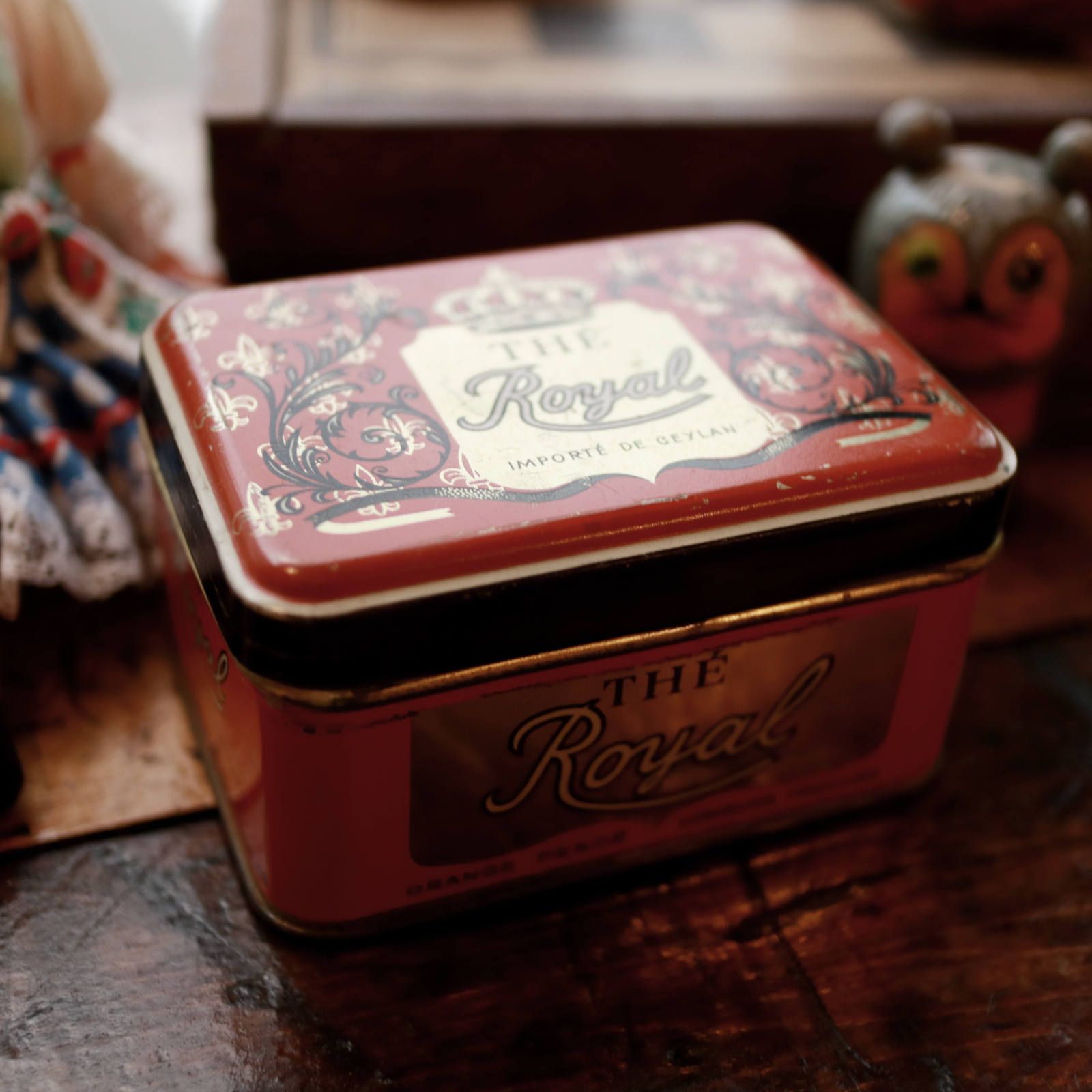 THE ROYAL ヴィンテージティンカン 紅茶 フランス