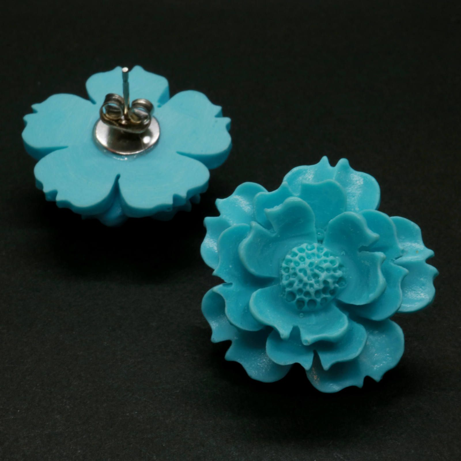 「プラフラワーL」ピアス