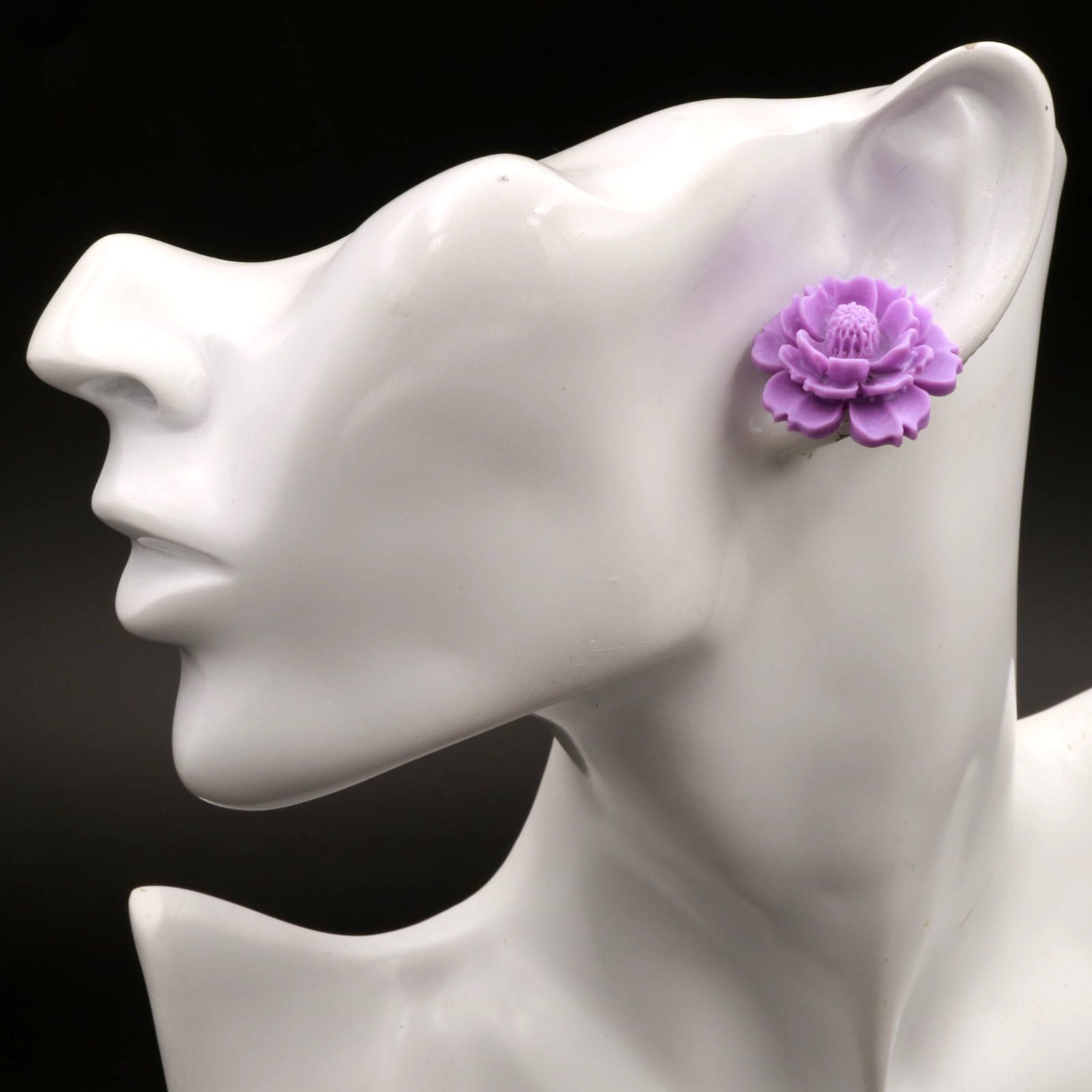 「プラフラワーL」ピアス