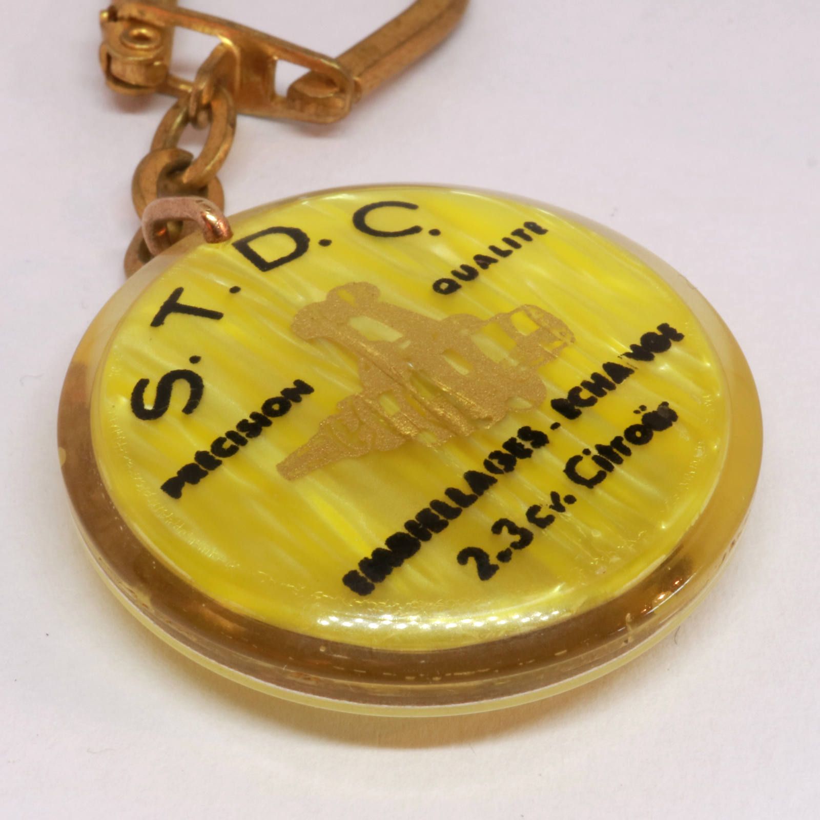 S.T.D.C ドライブシャフト サンクリストファー 交通安全・お守り ブルボンキーホルダー
