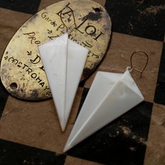 「パール折り紙」ピアス