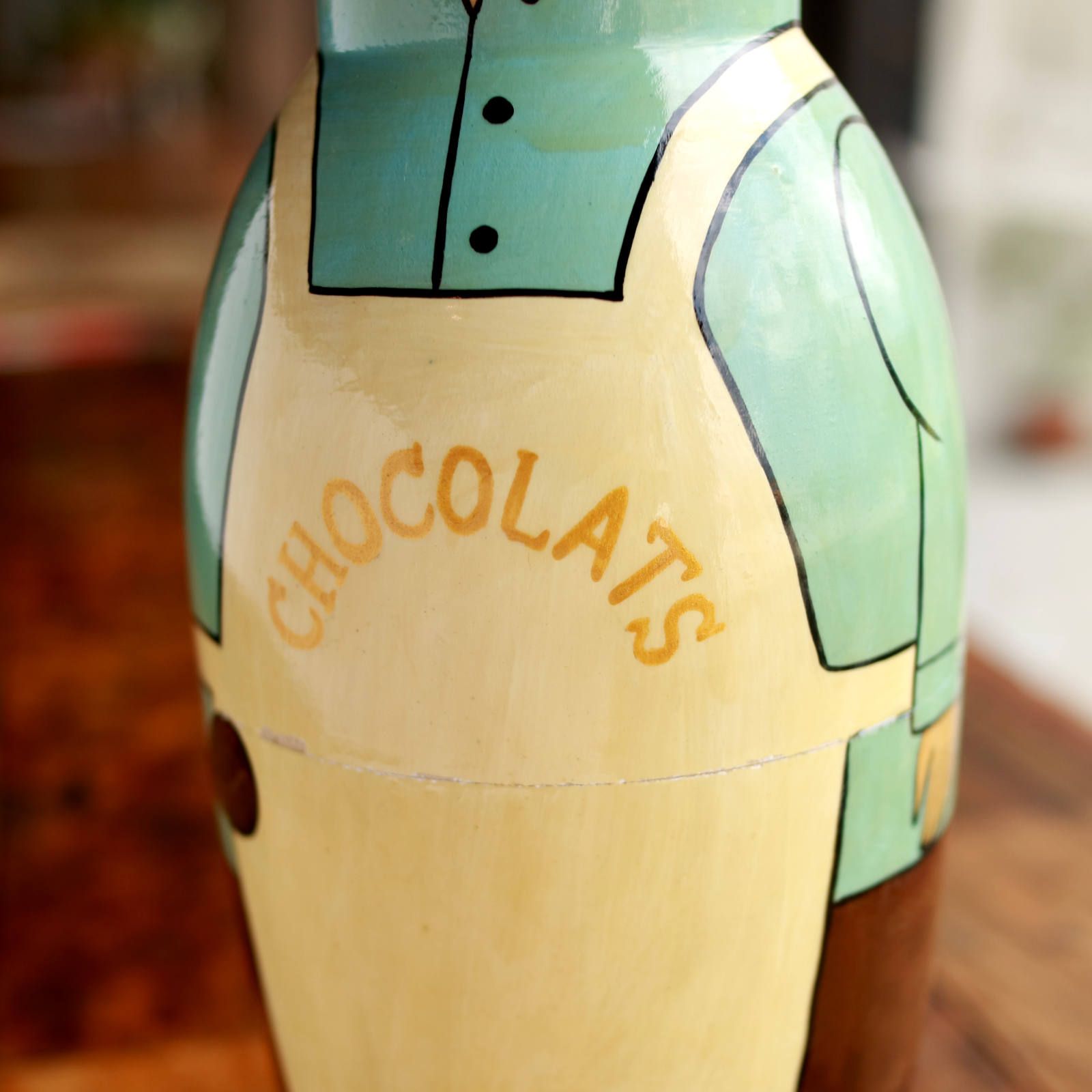 ヴィンテージピギーバンク 貯金箱 コック フランス 1970's