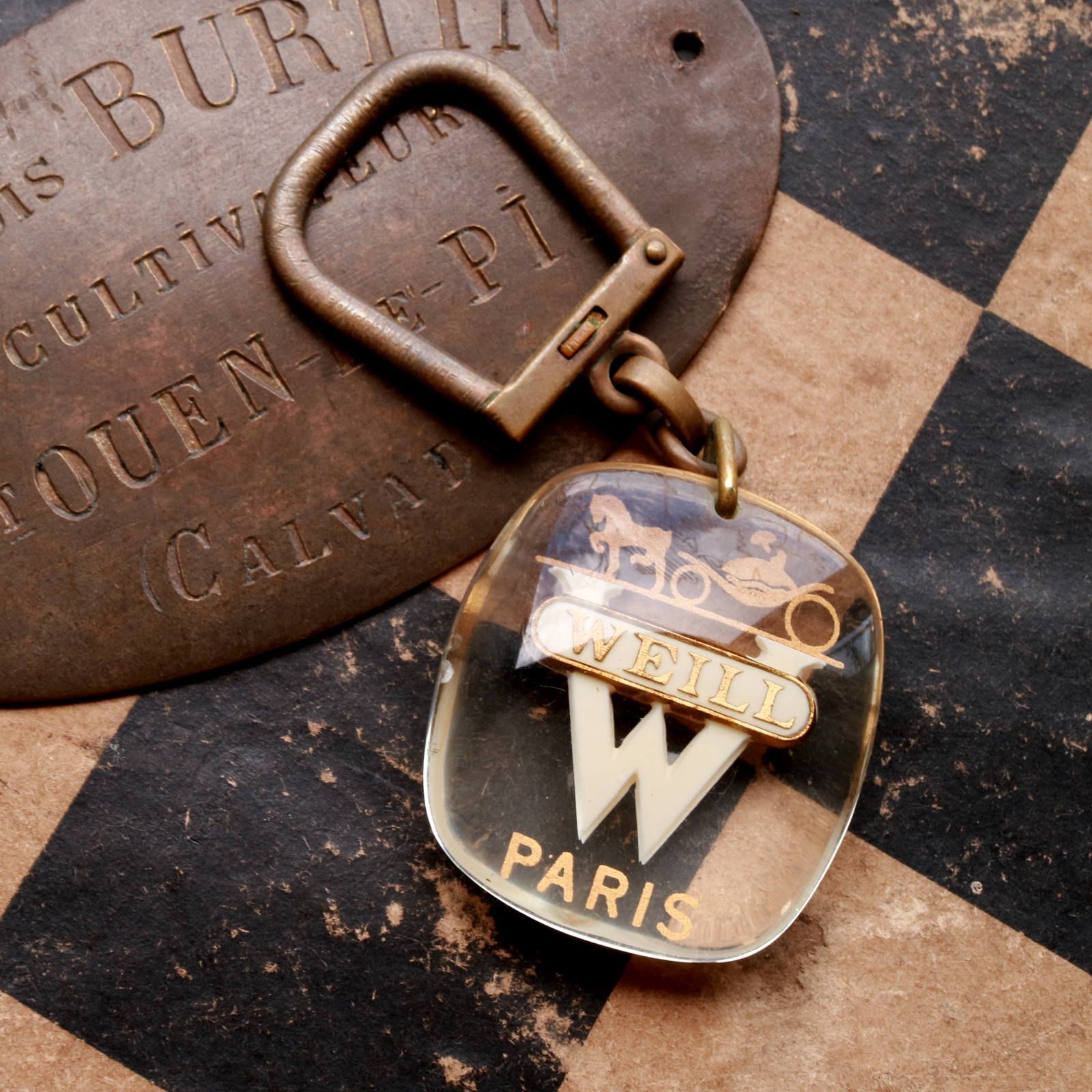 Weill Paris ヴェイユ ファッション ブルボンキーホルダー