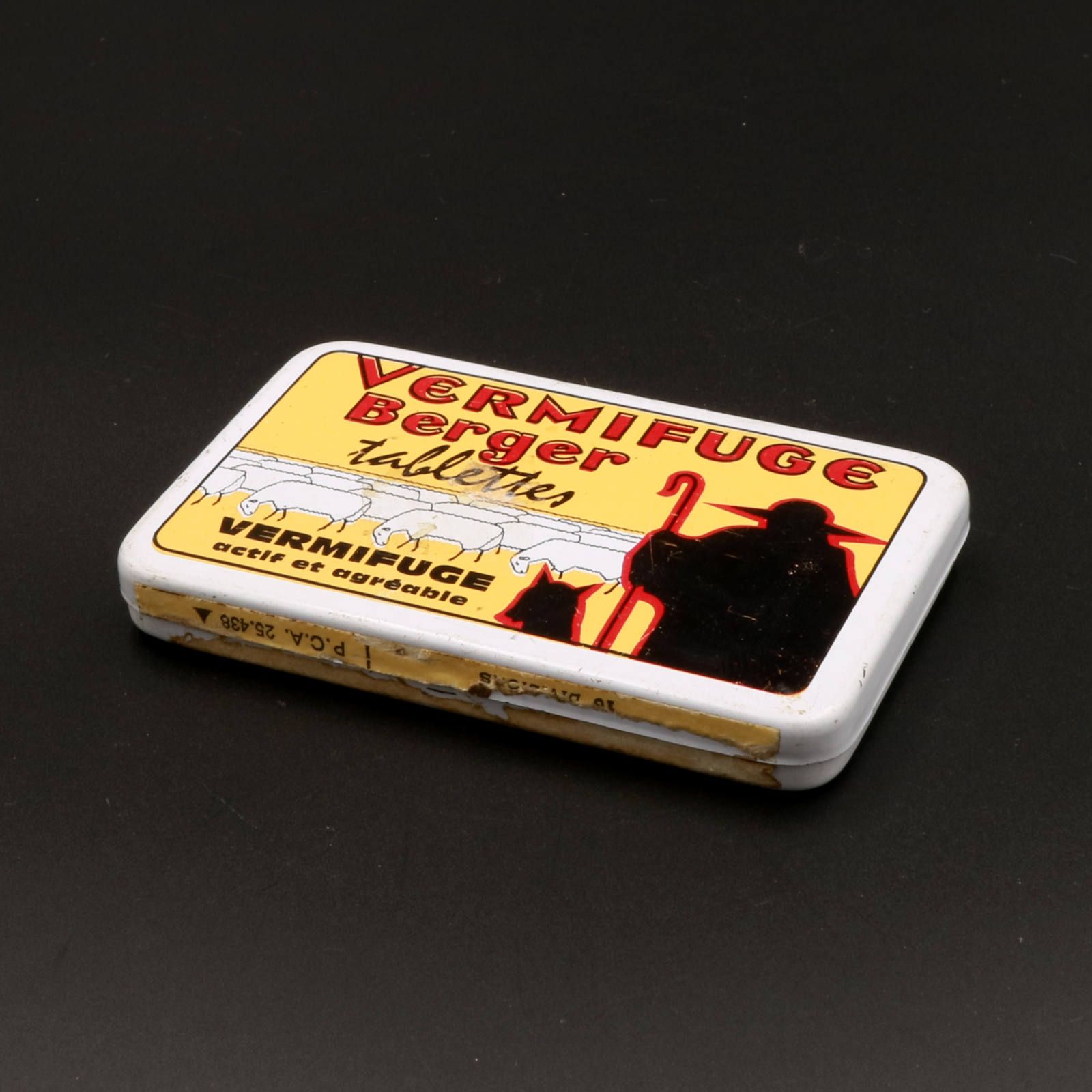 VERMIFUGE Berger ヴィンテージティンカン 薬 フランス