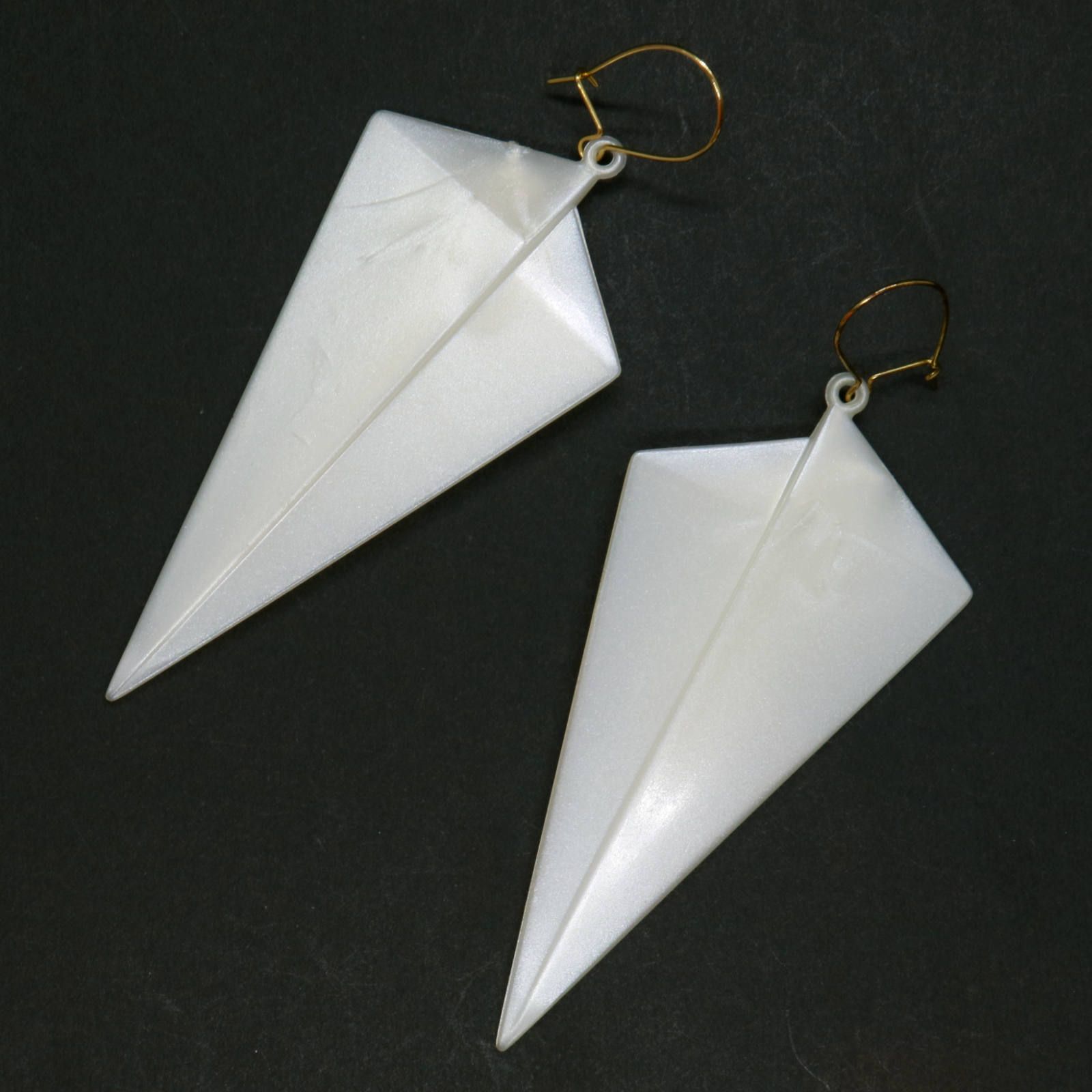 「パール折り紙」ピアス