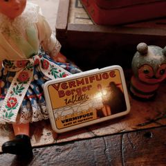VERMIFUGE Berger ヴィンテージティンカン 薬 フランス