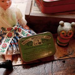 PASTILLES ANTISEPTIQUES JENER ヴィンテージティンカン 薬 フランス 19世紀