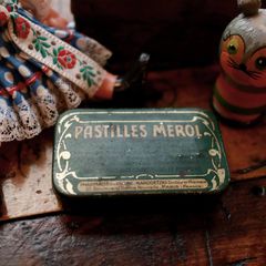 PASTILLES MEROL ヴィンテージティンカン 薬 フランス