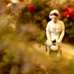 ピッピおっぱい 磁器製の女性 フランス 19世紀末