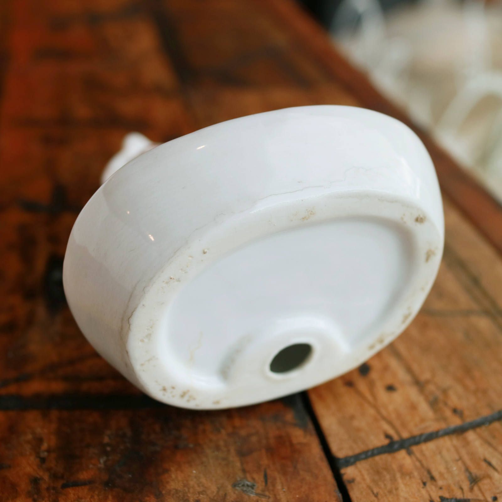 「べニューズ」 ぽっちゃり 磁器製の水着女性 小物入れ フランス 1920s