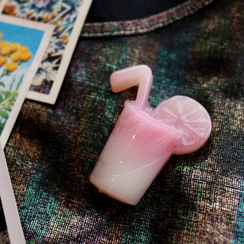 「グラデーションレモネード」ブローチ フランス