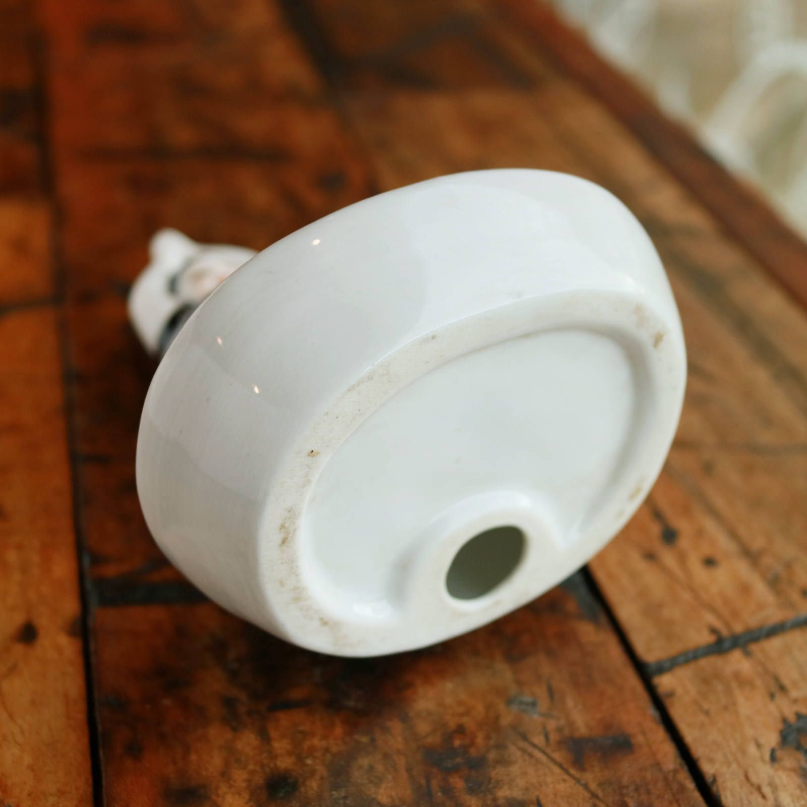 「べニューズ」 ぽっちゃり 磁器製の水着女性 小物入れ フランス 1920s