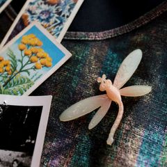「グラデーショントンボ」ブローチ フランス
