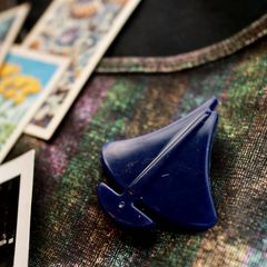 「ヨット」ブローチ フランス