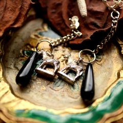 「シマウマドロップ」ピアス フランス