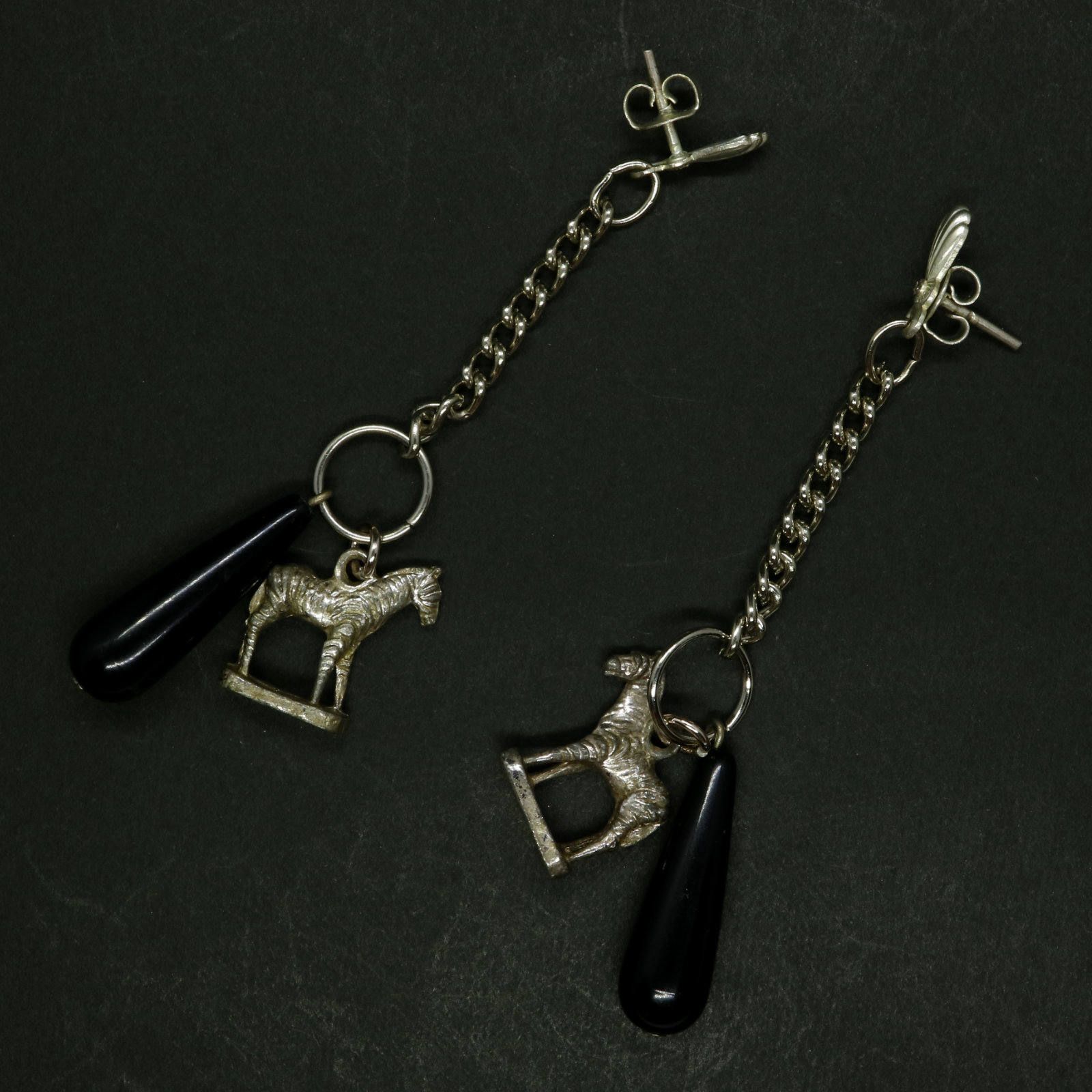 「シマウマドロップ」ピアス フランス
