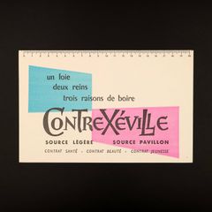 CONTREX EVILLE コントレックス ヴィンテージビュバー フランス