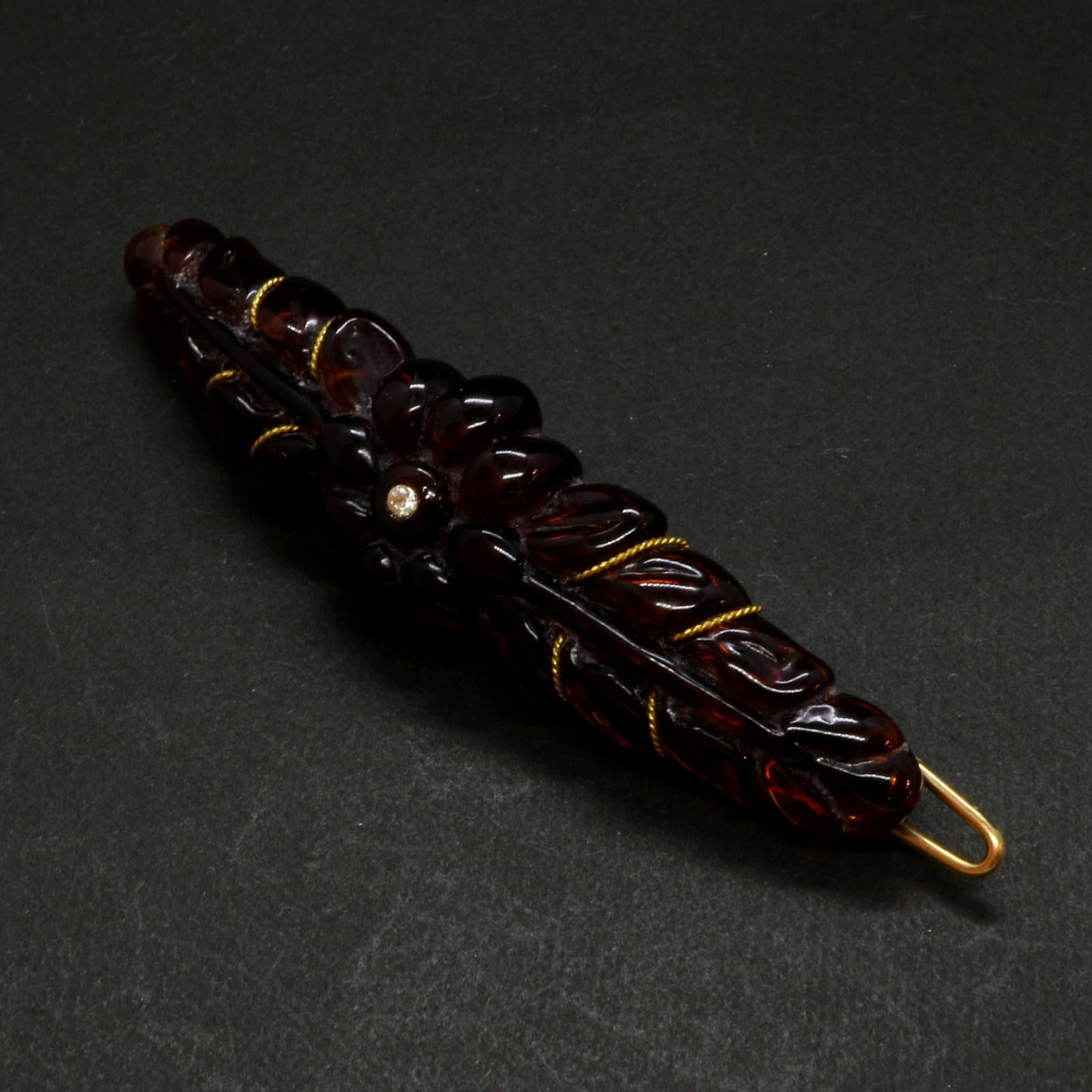 ヴィンテージヘアクリップ フランス