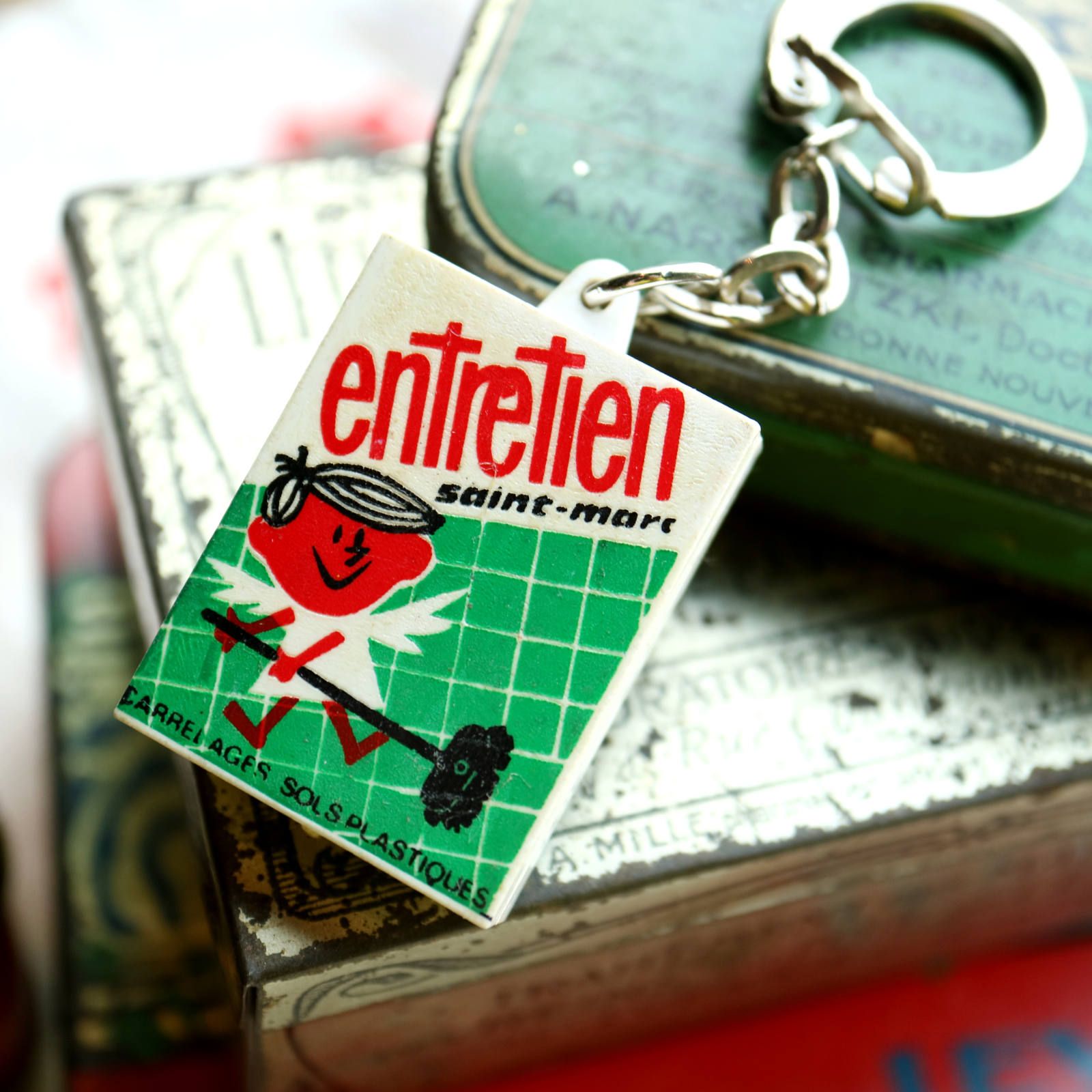 saint marc "entretien" フレンチキーホルダー