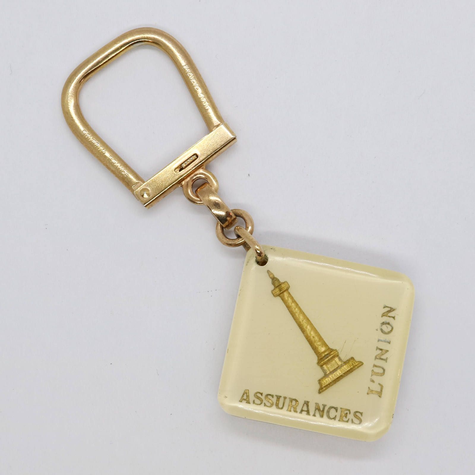ASSURANCES L'UNION パリ保険組合 ブルボンキーホルダー