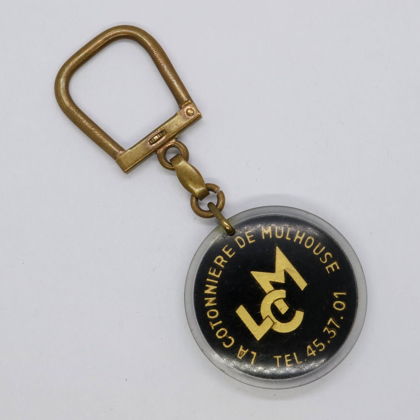 LCM LA COTONNIERE DE MULHOUSE 紡績 ブルボンキーホルダー