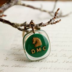DMC 織物製造 ブルボンキーホルダー