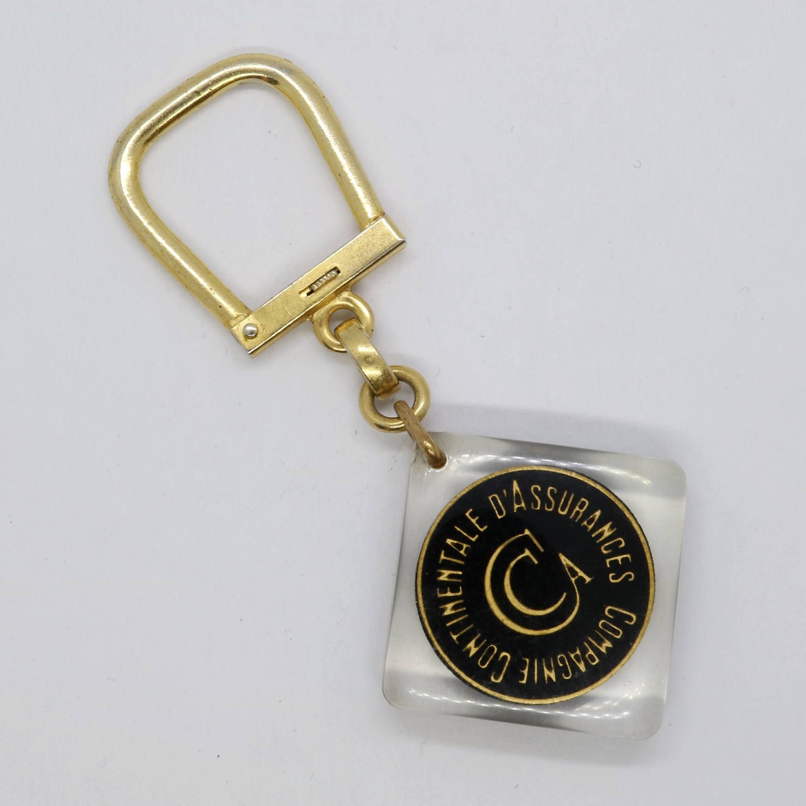 CCA Compagnie continentale d’assurances 保険会社 ブルボンキーホルダー