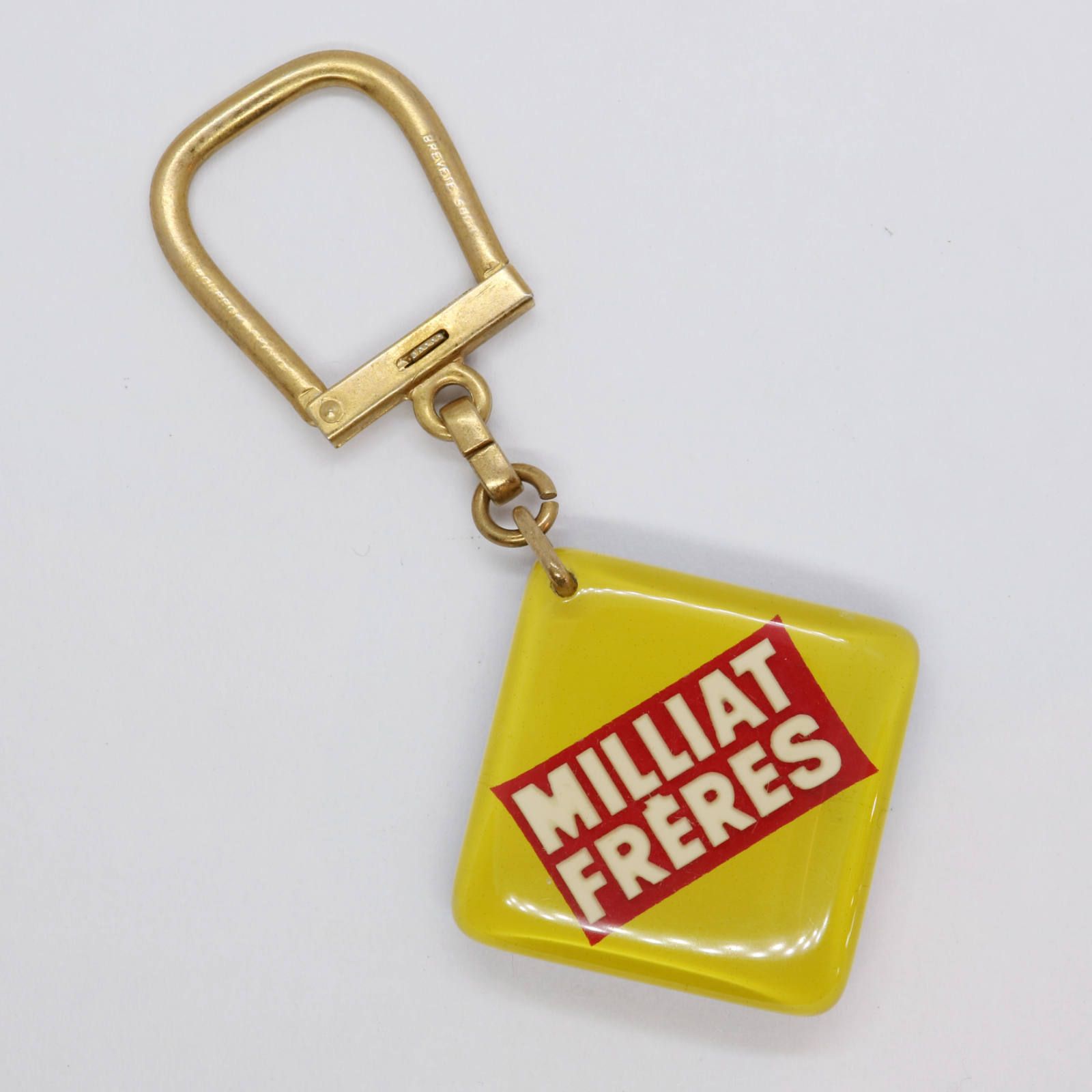 MILLIAT FRERES パスタメーカー サンクリストファー 交通安全お守り ブルボンキーホルダー