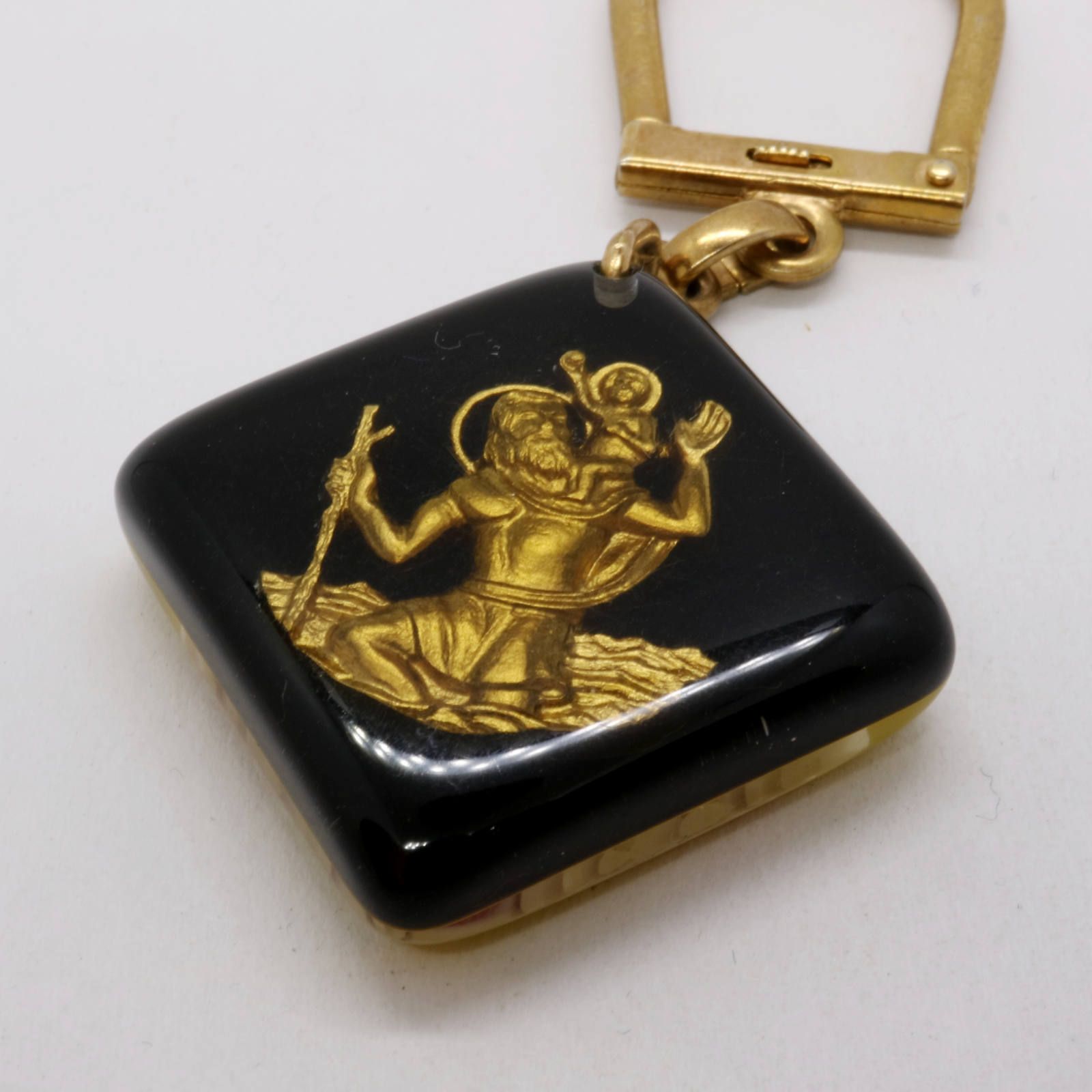 MILLIAT FRERES パスタメーカー サンクリストファー 交通安全お守り ブルボンキーホルダー