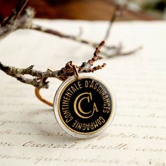 CCA Compagnie continentale d’assurances 保険会社 ブルボンキーホルダー