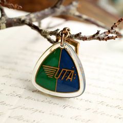 UTA 航空会社 ブルボンキーホルダー