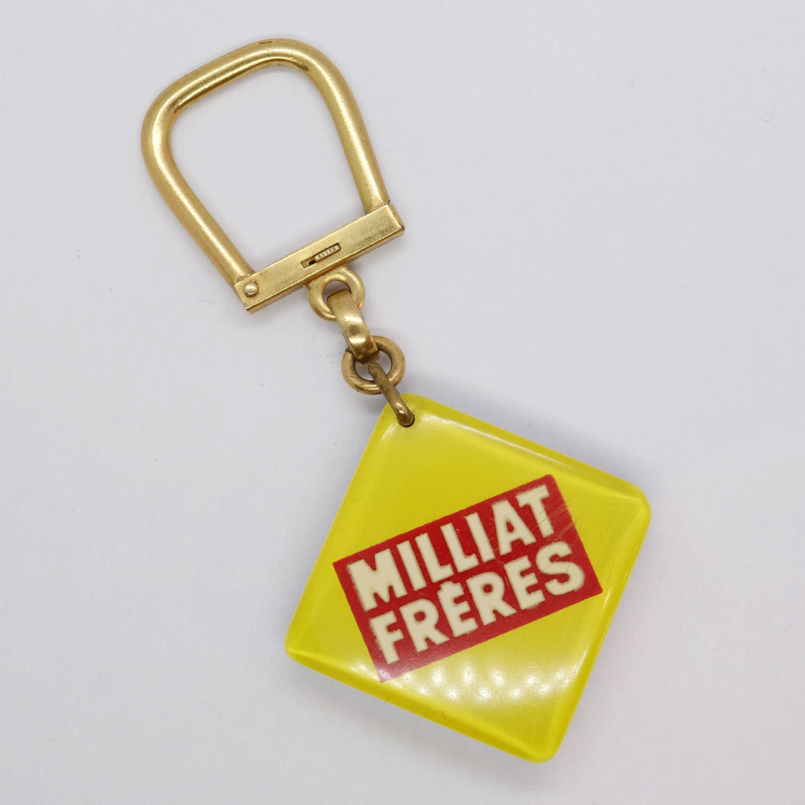 MILLIAT FRERES パスタメーカー サンクリストファー 交通安全お守り ブルボンキーホルダー
