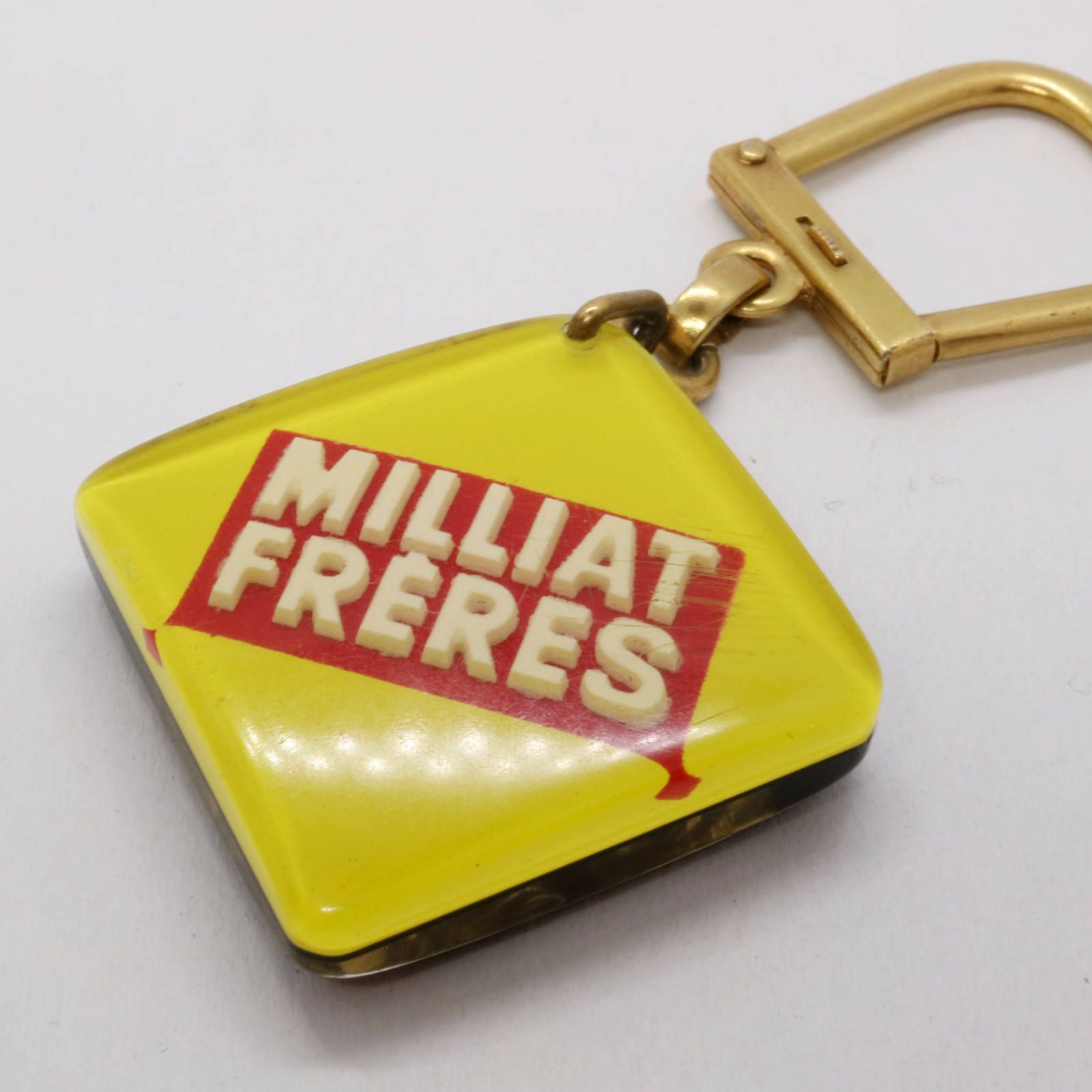 MILLIAT FRERES パスタメーカー サンクリストファー 交通安全お守り ブルボンキーホルダー