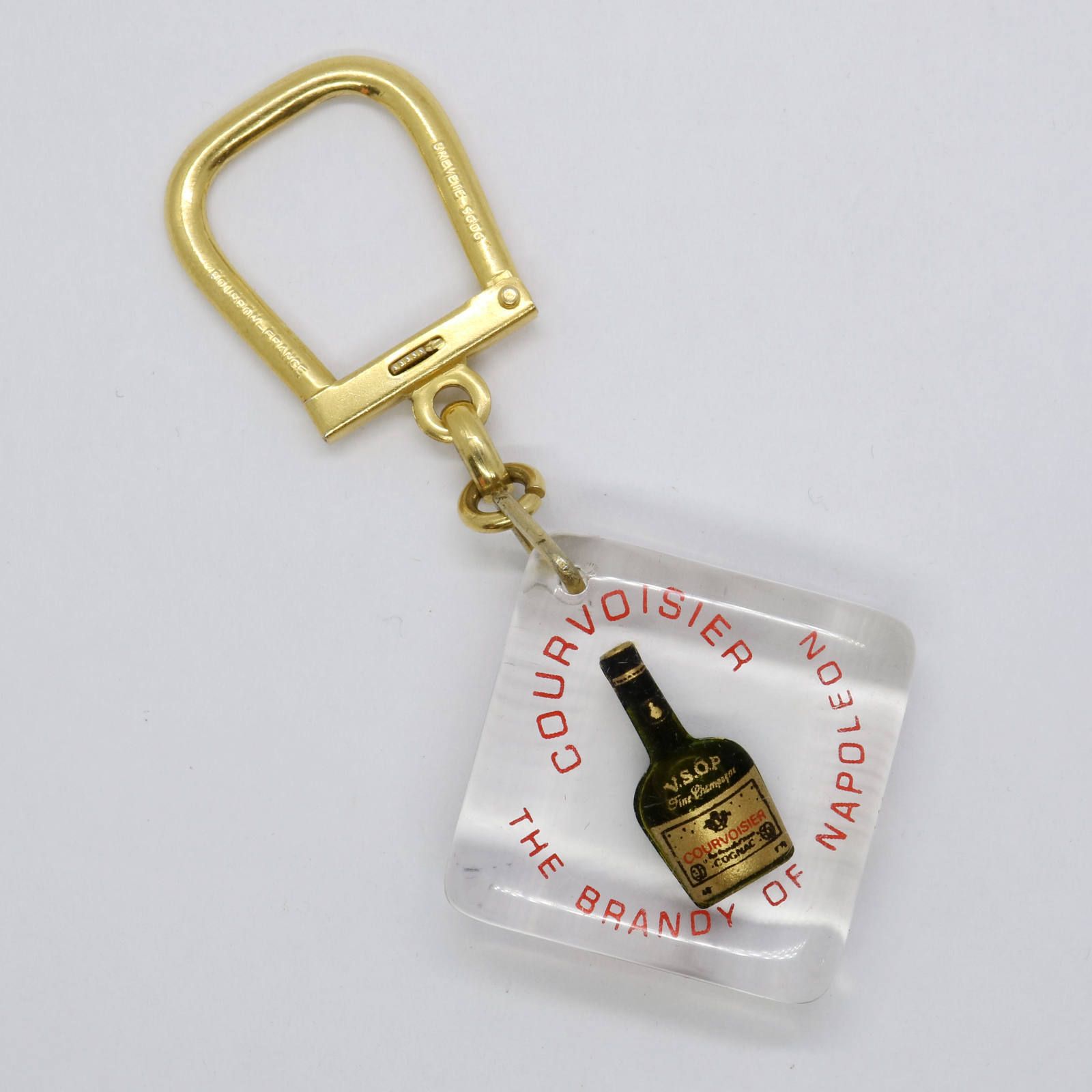 COURVOISIER "THE BRANDY OF NAPOLEON" クルボアジェ コニャック ブルボンキーホルダー