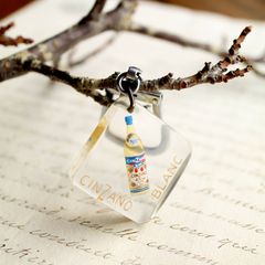 CINZANO BLANC チンザノ・ブランク ブルボンキーホルダー