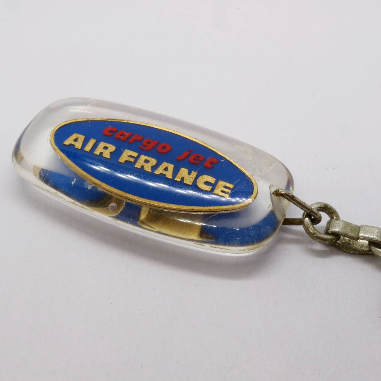 AIR FRANCE "cargo jet" エールフランス ブルボンキーホルダー