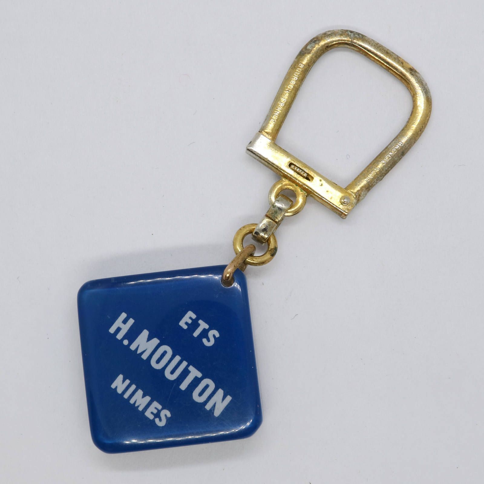 H.MOUTON "BRANDARE DE MORUE" 缶詰 ブルボンキーホルダー