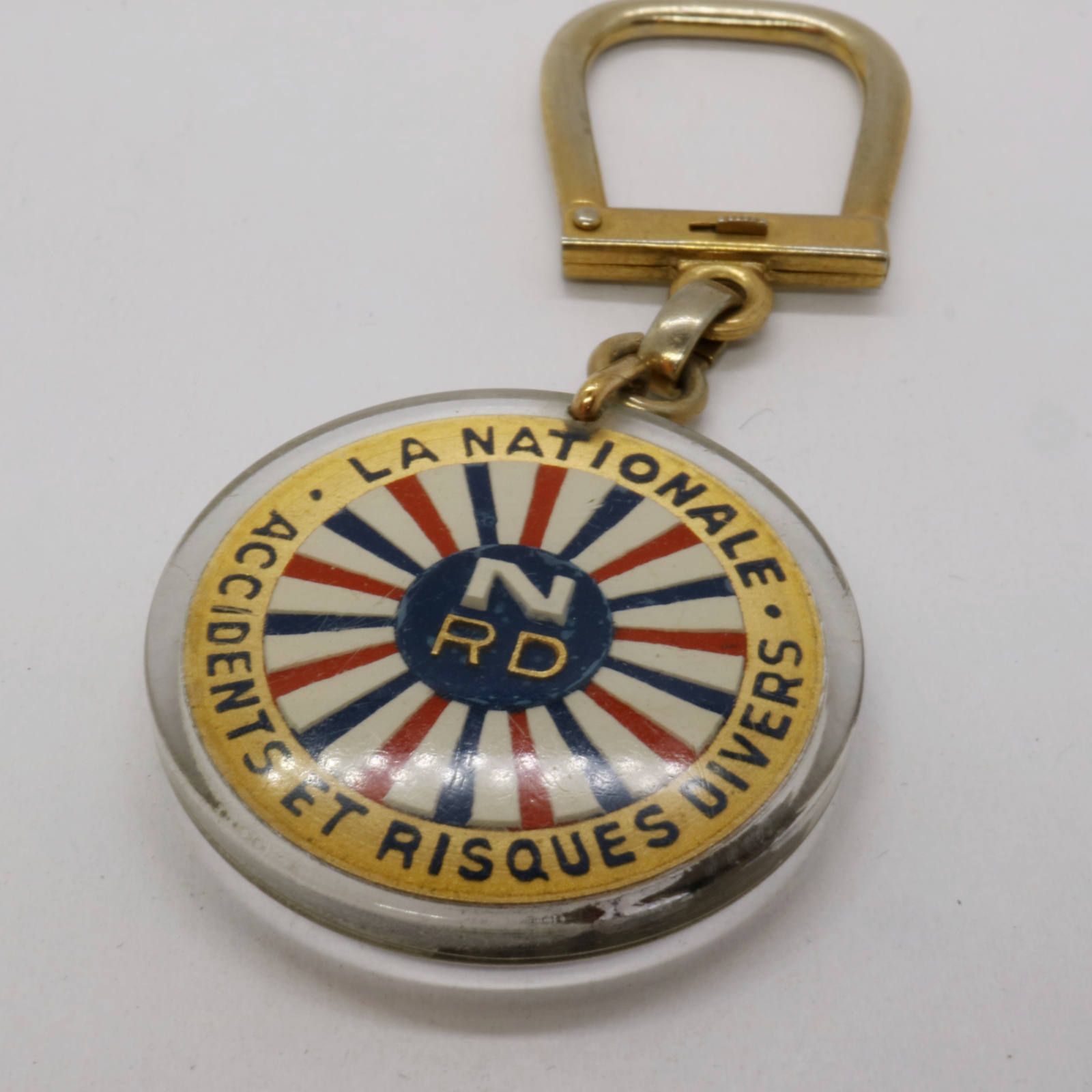 NRD LA NATIONALE 保険会社 ブルボンキーホルダー