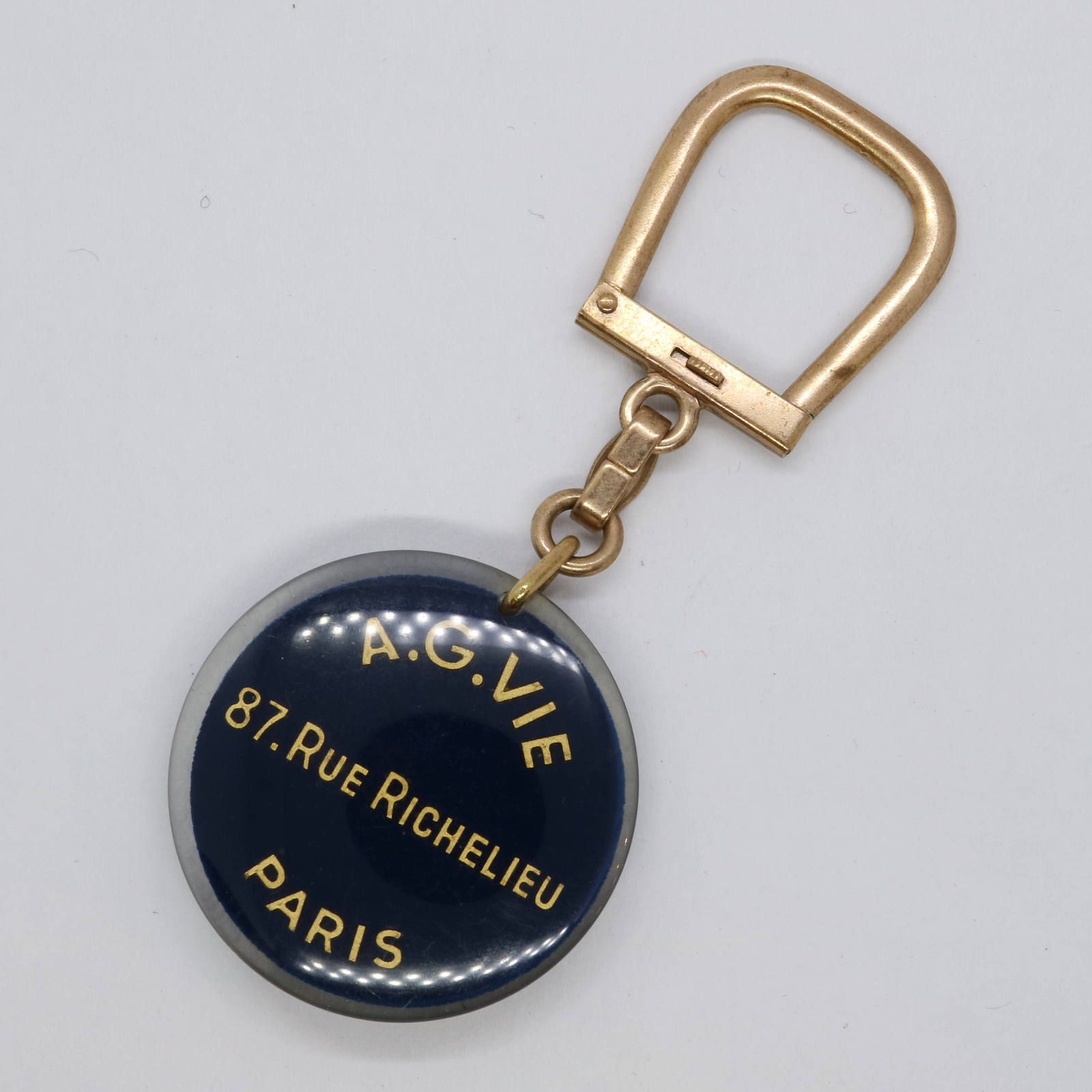 A.G.VIE ASSURANCES GENERALES VIE 保険会社 ブルボンキーホルダー