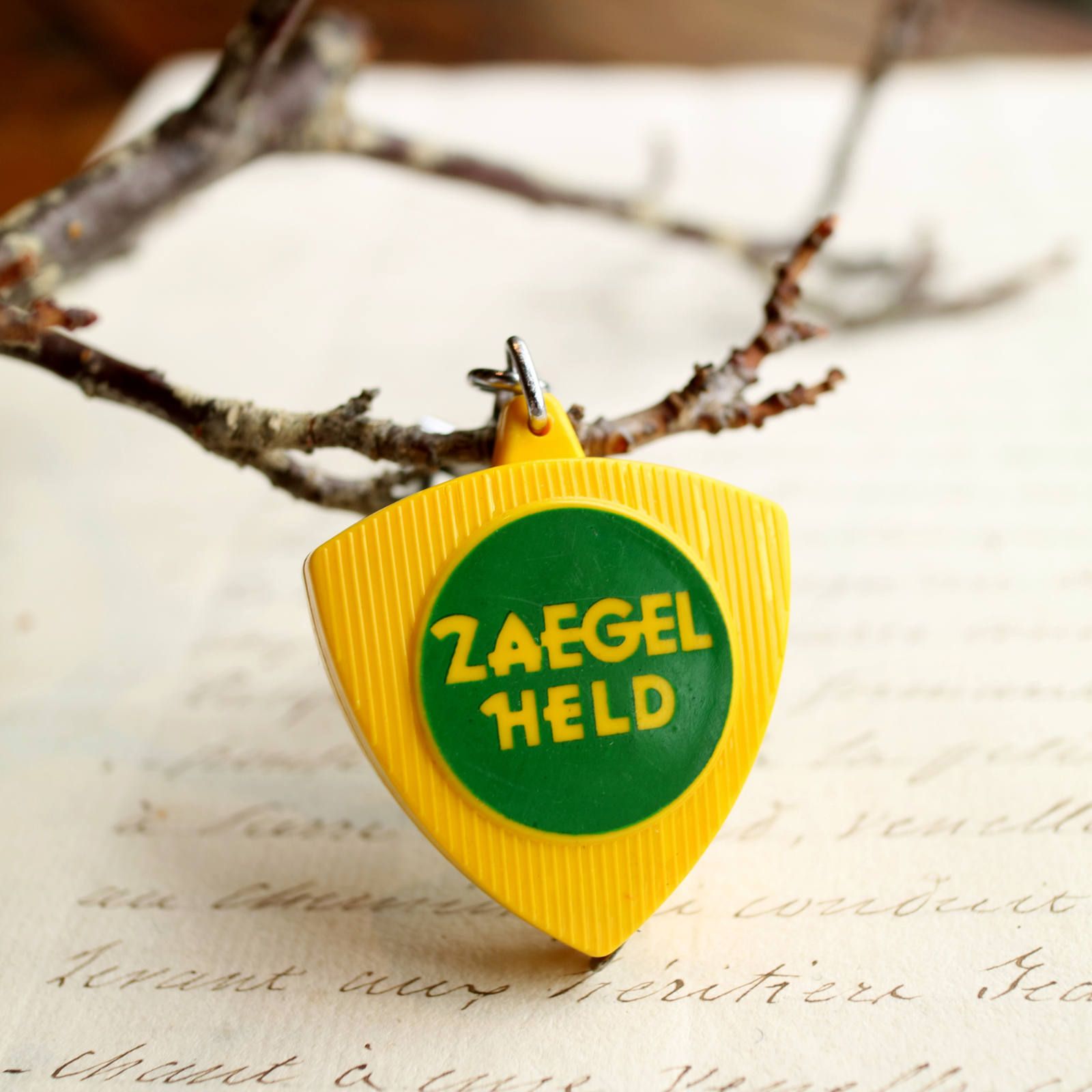 ZAEGEL HELD ボイラー 巻尺 ブルボンキーホルダー